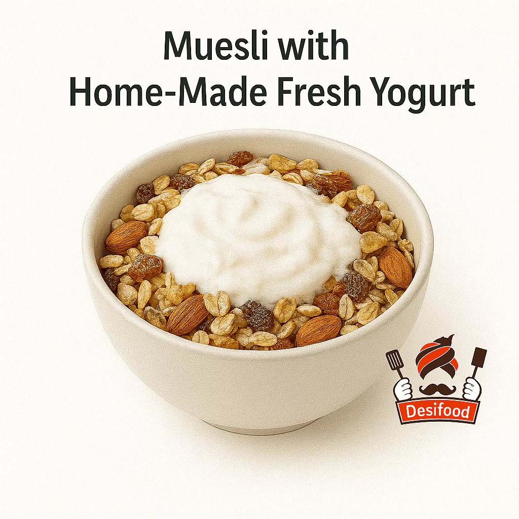 Muesli with Home-Made Fresh Yogurt