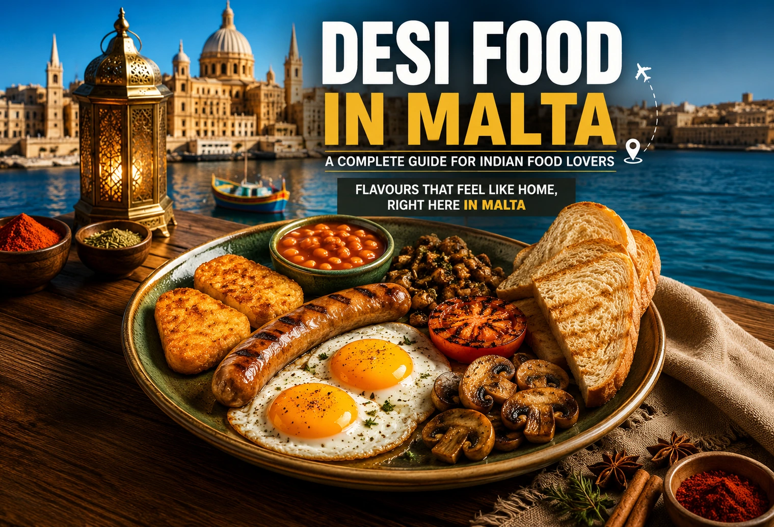 The Green Grove Breakfast at desifood Malta
